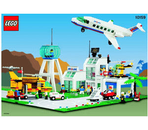 10159-City Airport - City Logo Box - INSTRUCTIONS ONLY Instructions LEGO®