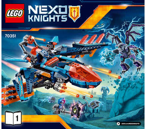 70351-Clay's Falcon Fighter Blaster - INSTRUCTIONS ONLY Instructions LEGO®