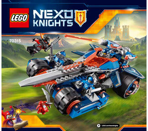 70315-Clay's Rumble Blade - INSTRUCTIONS ONLY Instructions LEGO®