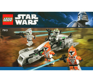 7913-Clone Trooper Battle Pack INSTRUCTIONS ONLY – United Brick Co®