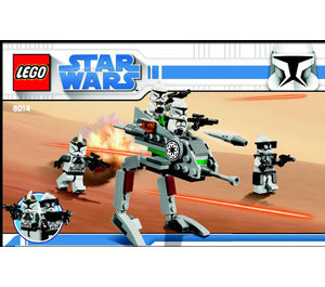 8014-Clone Walker Battle Pack - INSTRUCTIONS ONLY Instructions LEGO®
