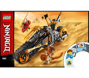70672-Cole's Dirt Bike - INSTRUCTIONS ONLY