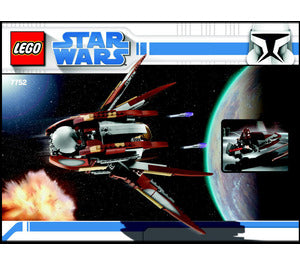 7752-Count Dooku's Solar Sailer - INSTRUCTIONS ONLY Instructions LEGO®
