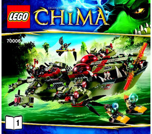 70006-Cragger's Command Ship - INSTRUCTIONS ONLY Instructions LEGO®