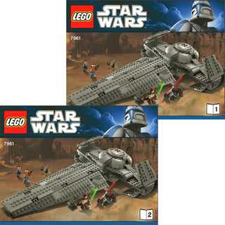 7961-Darth Maul's Sith Infiltrator - INSTRUCTIONS ONLY Instructions LEGO®