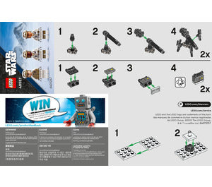 40557-Defense of Hoth blister pack - INSTRUCTIONS ONLY Instructions LEGO®