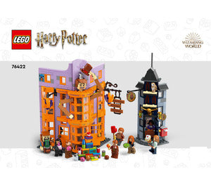 76422-Diagon Alley: Weasleys' Wizard Wheezes - INSTRUCTIONS ONLY Instructions LEGO®
