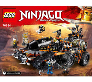 70654-Dieselnaut - INSTRUCTIONS ONLY Instructions LEGO®