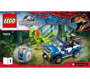 75916-Dilophosaurus Ambush - INSTRUCTIONS ONLY Instructions LEGO®