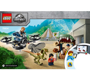 75934-Dilophosaurus on the Loose - INSTRUCTIONS ONLY