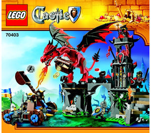 70403-Dragon Mountain - INSTRUCTIONS ONLY Instructions LEGO®
