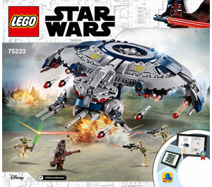 75233-Droid Gunship - INSTRUCTIONS ONLY Instructions LEGO®