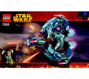 7252-Droid Tri - Fighter - INSTRUCTIONS ONLY Instructions LEGO®