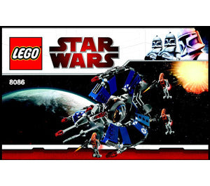 8086-Droid Tri-Fighter - INSTRUCTIONS ONLY