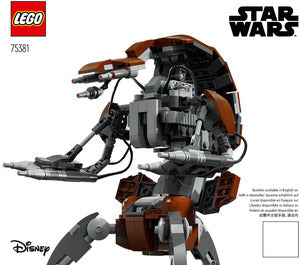 75381-Droideka - INSTRUCTIONS ONLY Instructions LEGO®