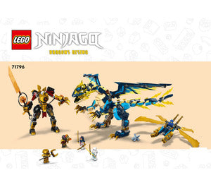 71796-Elemental Dragon vs. The Empress Mech - INSTRUCTIONS ONLY