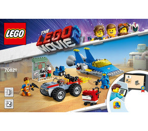 70821-Emmet and Benny's 'Build and Fix' Workshop! - INSTRUCTIONS ONLY
