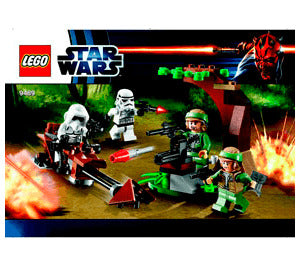 9489-Endor Rebel Trooper & Imperial Trooper Battle Pack - INSTRUCTIONS ONLY