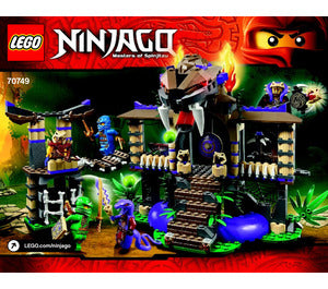 70749-Enter the Serpent - INSTRUCTIONS ONLY Instructions LEGO®