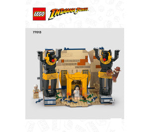77013-Escape from the Lost Tomb - INSTRUCTIONS ONLY Instructions LEGO®