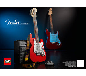 21329-Fender Stratocaster - INSTRUCTIONS ONLY