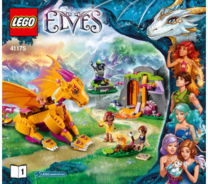 41175-Fire Dragon's Lava Cave - INSTRUCTIONS ONLY