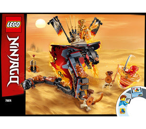 70674-Fire Fang - INSTRUCTIONS ONLY Instructions LEGO®