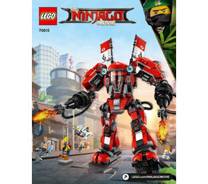 70615-Fire Mech - INSTRUCTIONS ONLY Instructions LEGO®