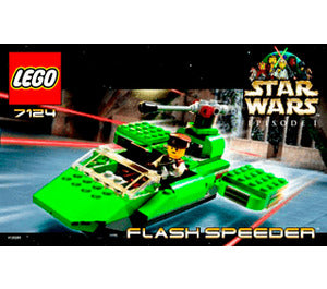 7124-Flash Speeder - INSTRUCTIONS ONLY Instructions LEGO®