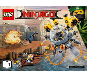 70610-Flying Jelly Sub - INSTRUCTIONS ONLY Instructions LEGO®