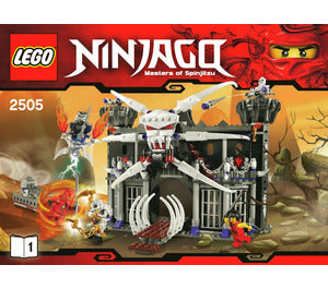 2505-Garmadon's Dark Fortress - INSTRUCTIONS ONLY Instructions LEGO®