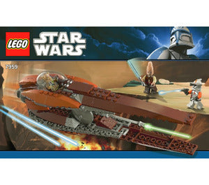 7959-Geonosian Starfighter - INSTRUCTIONS ONLY Instructions LEGO®