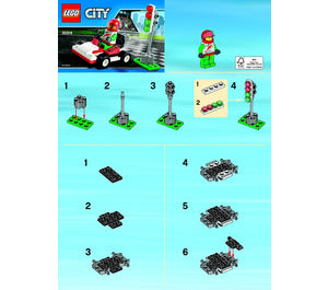 30314-Go-Kart Racer Polybag - INSTRUCTIONS ONLY Instructions LEGO®