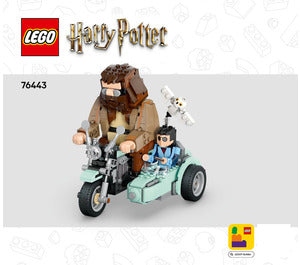 76443-Hagrid & Harry's Motorcycle Ride - INSTRUCTIONS ONLY Instructions LEGO®