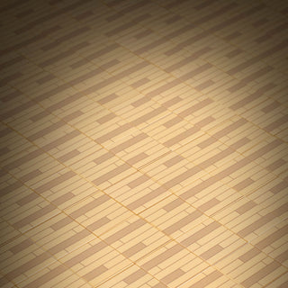 Hardwood Flooring (Light) / Basketball Court 2x2 Tile made using LEGO parts -B3 Customs Custom Parts B3 Customs