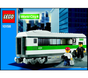 10158-High Speed Train Car - INSTRUCTIONS ONLY Instructions LEGO®