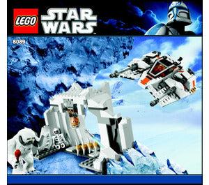 8089-Hoth Wampa Cave - INSTRUCTIONS ONLY