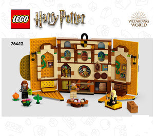 76412-Hufflepuff House Banner - INSTRUCTIONS ONLY Instructions LEGO®