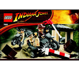 7620-Indiana Jones Motorcycle Chase - INSTRUCTIONS ONLY Instructions LEGO®