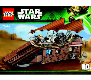 75020-Jabba's Sail Barge - INSTRUCTIONS ONLY Instructions LEGO®