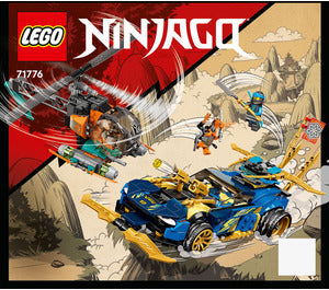 71776-Jay and Nya's Race Car EVO - INSTRUCTIONS ONLY
