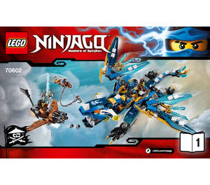 70602-Jay's Elemental Dragon - INSTRUCTIONS ONLY Instructions LEGO®