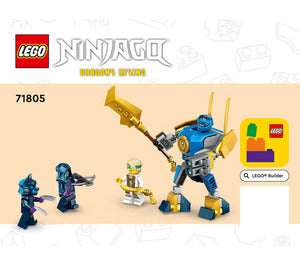 71805-Jay's Mech Battle Pack - INSTRUCTIONS ONLY