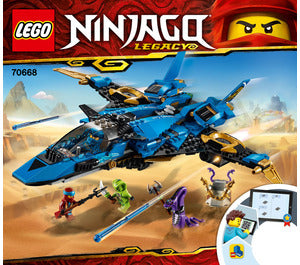 70668-Jay's Storm Fighter - INSTRUCTIONS ONLY Instructions LEGO®