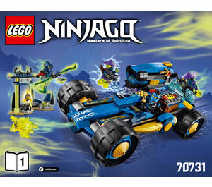 70731-Jay Walker One - INSTRUCTIONS ONLY Instructions LEGO®