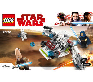 75206-Jedi and Clone Troopers Battle Pack - INSTRUCTIONS ONLY Instructions LEGO®