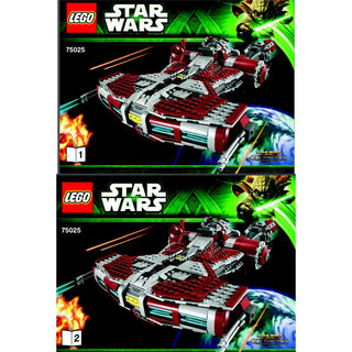 75025- Jedi Defender-class Cruiser - INSTRUCTIONS ONLY Instructions LEGO®