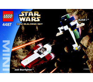 4487-Jedi Starfighter & Slave I - Mini - INSTRUCTIONS ONLY