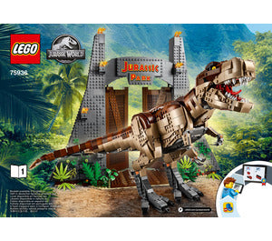 75936-Jurassic Park: T. rex Rampage - INSTRUCTIONS ONLY