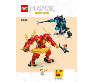 71808-Kai's Elemental Fire Mech - INSTRUCTIONS ONLY